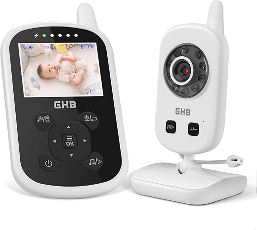 GHB Babyphone mit Kamera und Nachtsicht