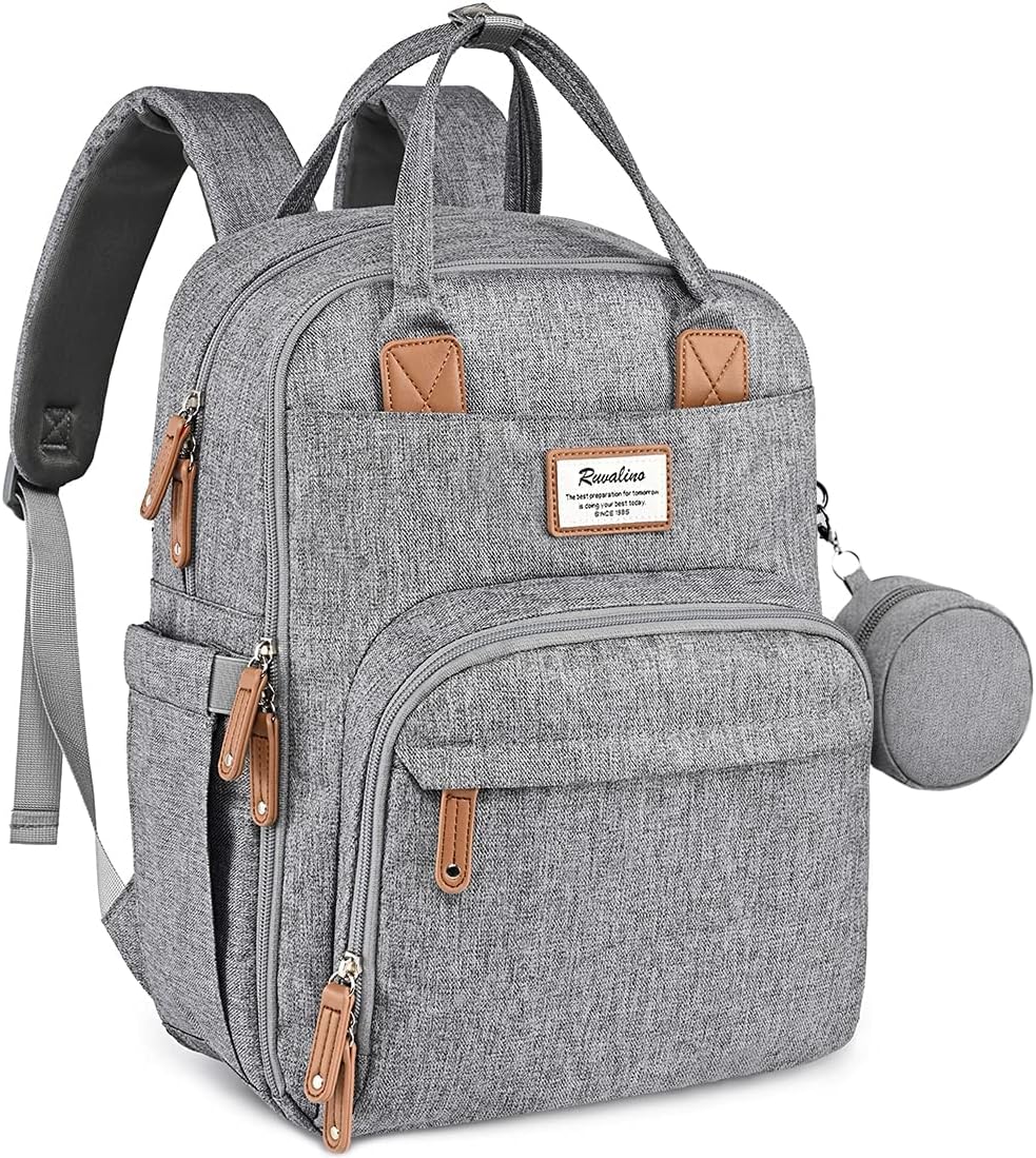 RUVALINO Multifunktionaler Wickelrucksack