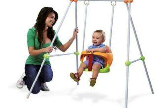 Schaukel Baby Swing Smoby 310046 (120 x 124 x 120 cm)
