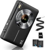 Digitalkamera 44MP Schwarz vs. 4K Digitalkamera 64MP